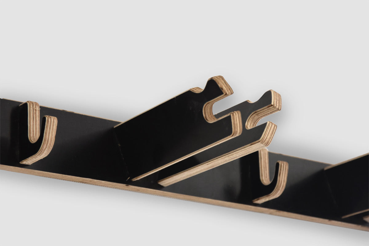 Ski Wandhalter für 4 Paar Skier