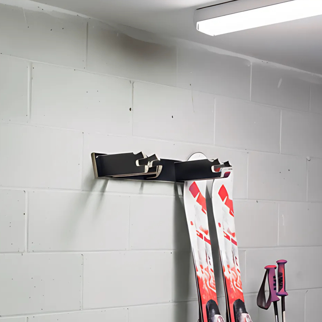 Ski Wandhalter für 2 Paar Skier