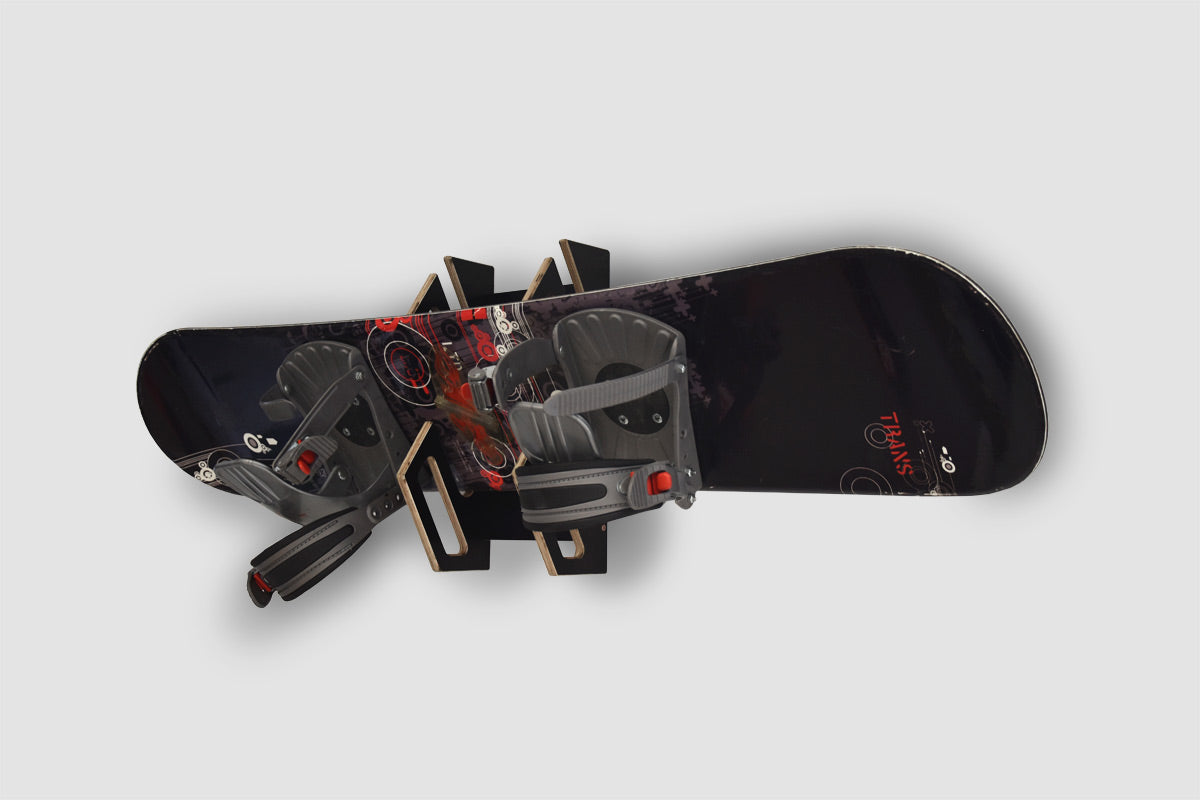 Wandhalter für 2 Snowboards oder Skateboards