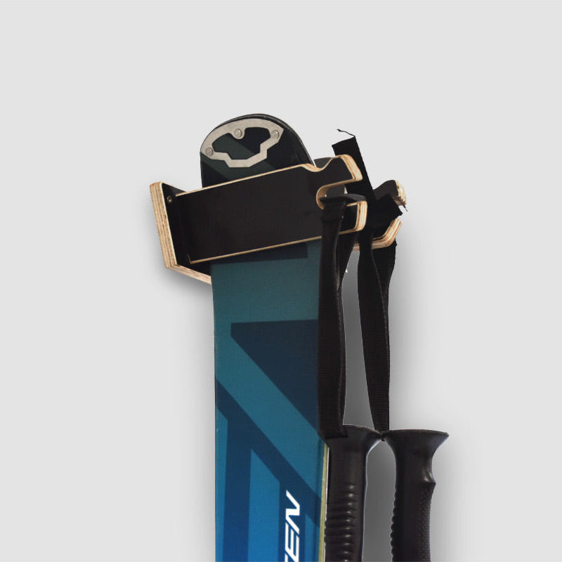 Ski Wandhalter für ein Paar Skier