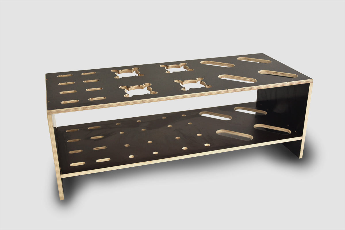 Kombinierter Skiständer für Skier, Langlaufski und Skistöcke